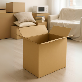 Caixa de Papelão 60x40x50 Onda Dupla Semi Kraft Reforçadas para Transportes e Mudanças em Oferta na Shopee