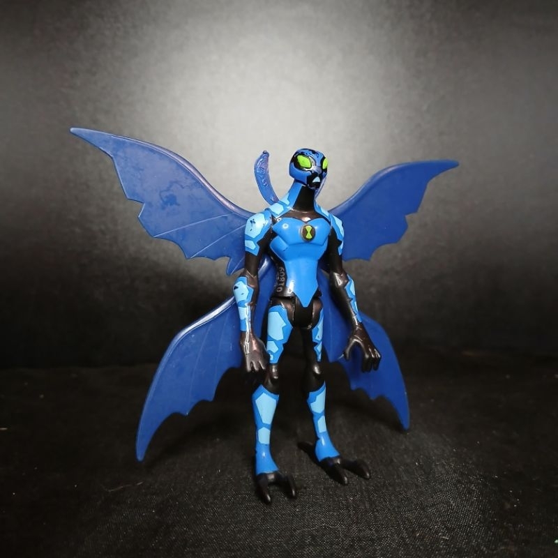 Raro Boneco Ben 10 Alien Force Friagem + Acessório Original Bandai