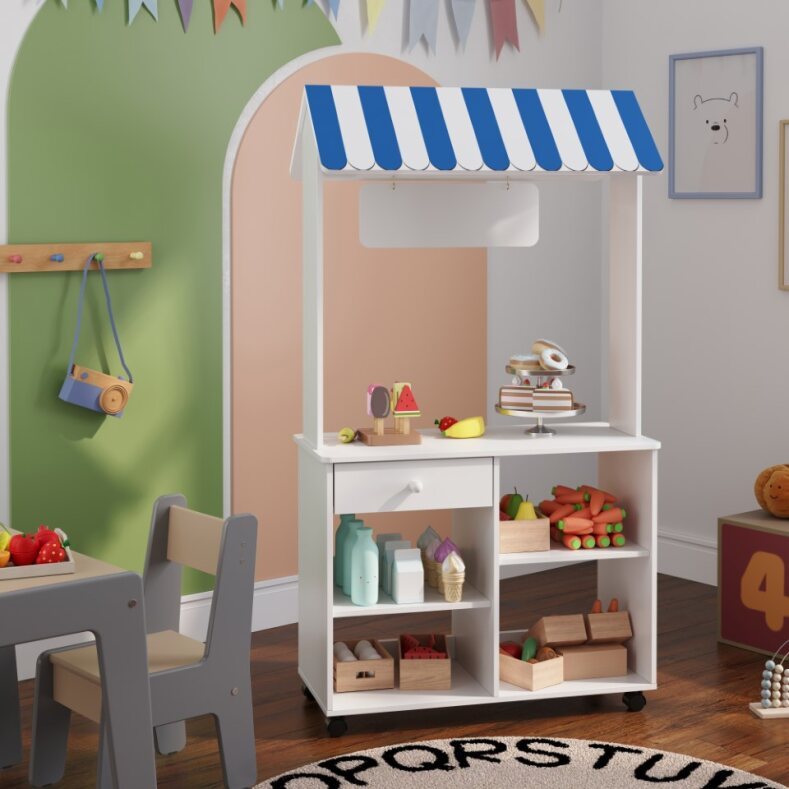 Mercadinho Lojinha Infantil Ofertamo De Faz De Conta em Oferta na Shopee