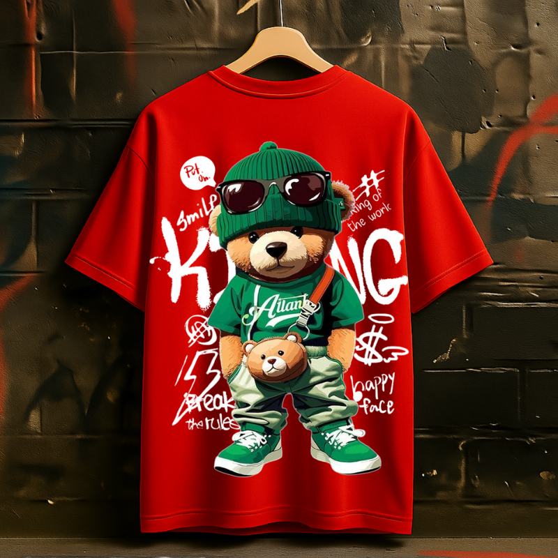 Camiseta tshirt Streetwear Estampa Urso Bear Style Envio Imediato Promoção