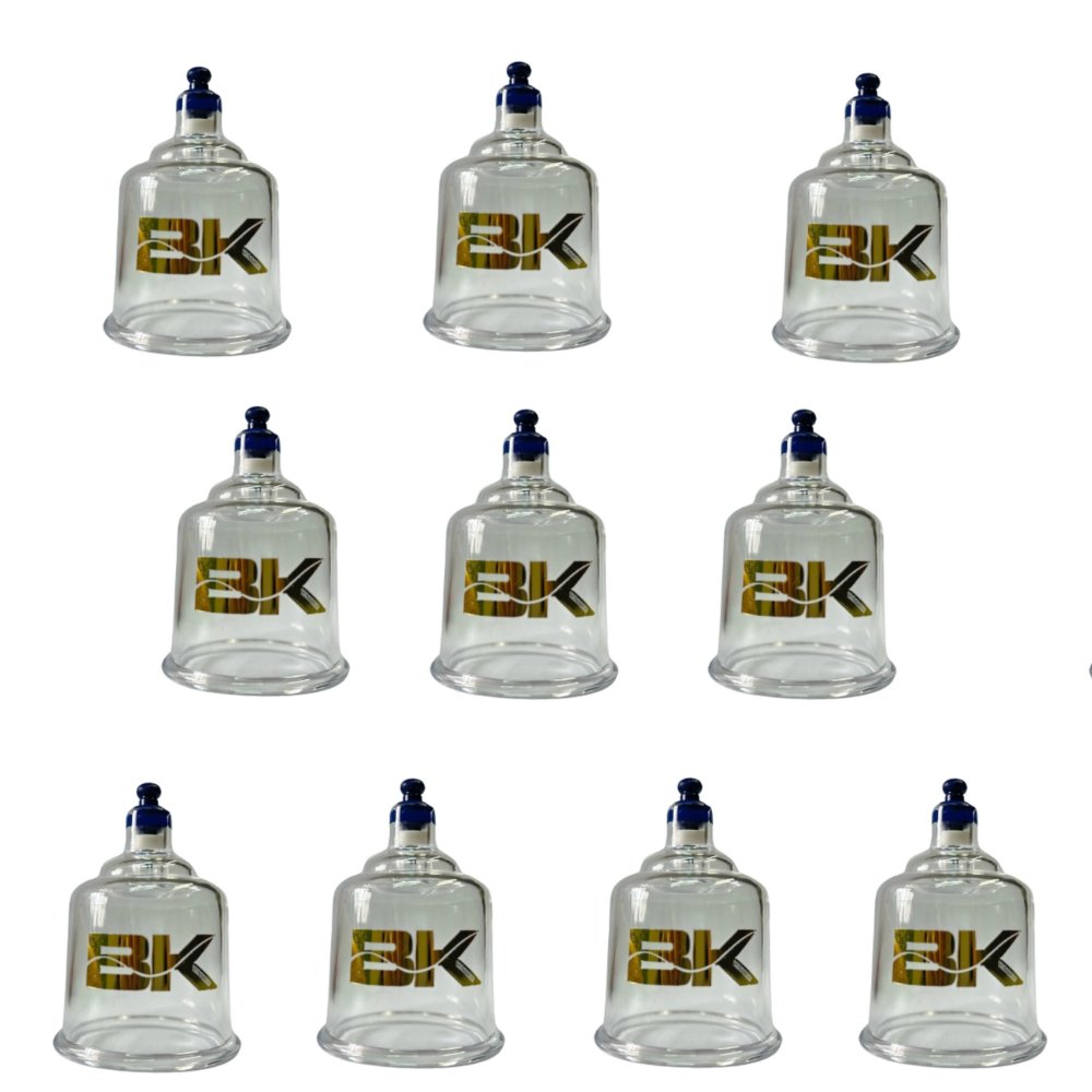 Kit 10 Copos De Ventosa BK N°1