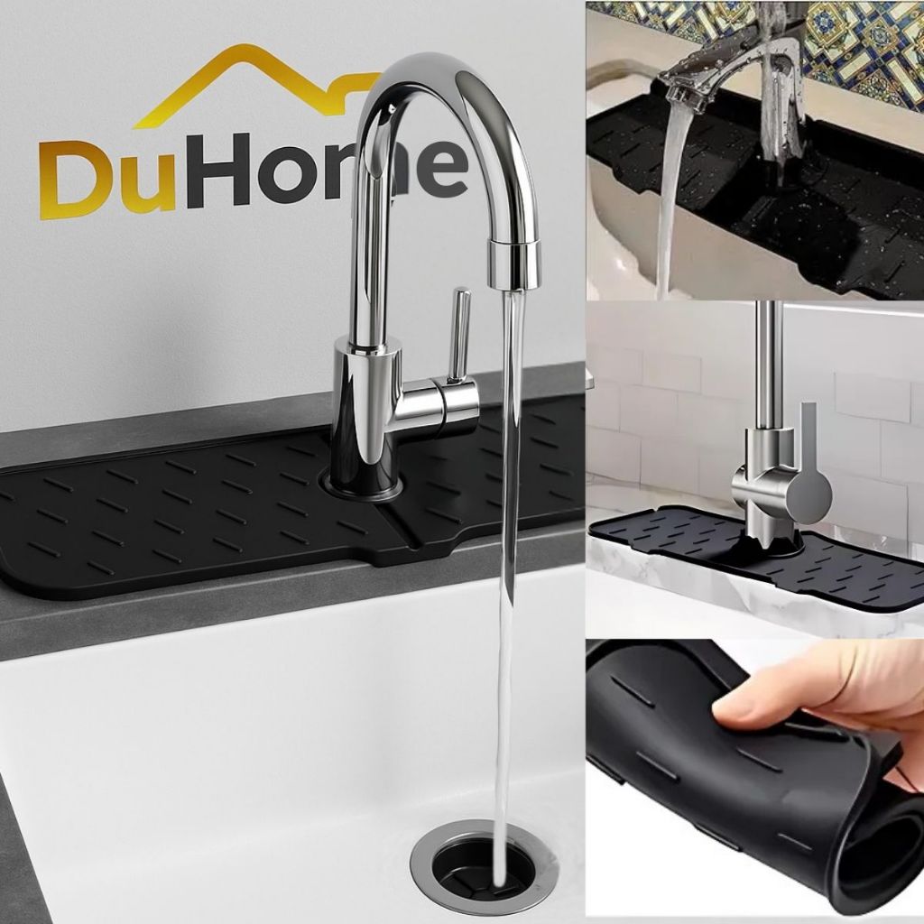 Tapete Escorredor de Pia Torneira Escorredor de Silicone Cozinha Sabão Tapete de Pia em Oferta na Shopee