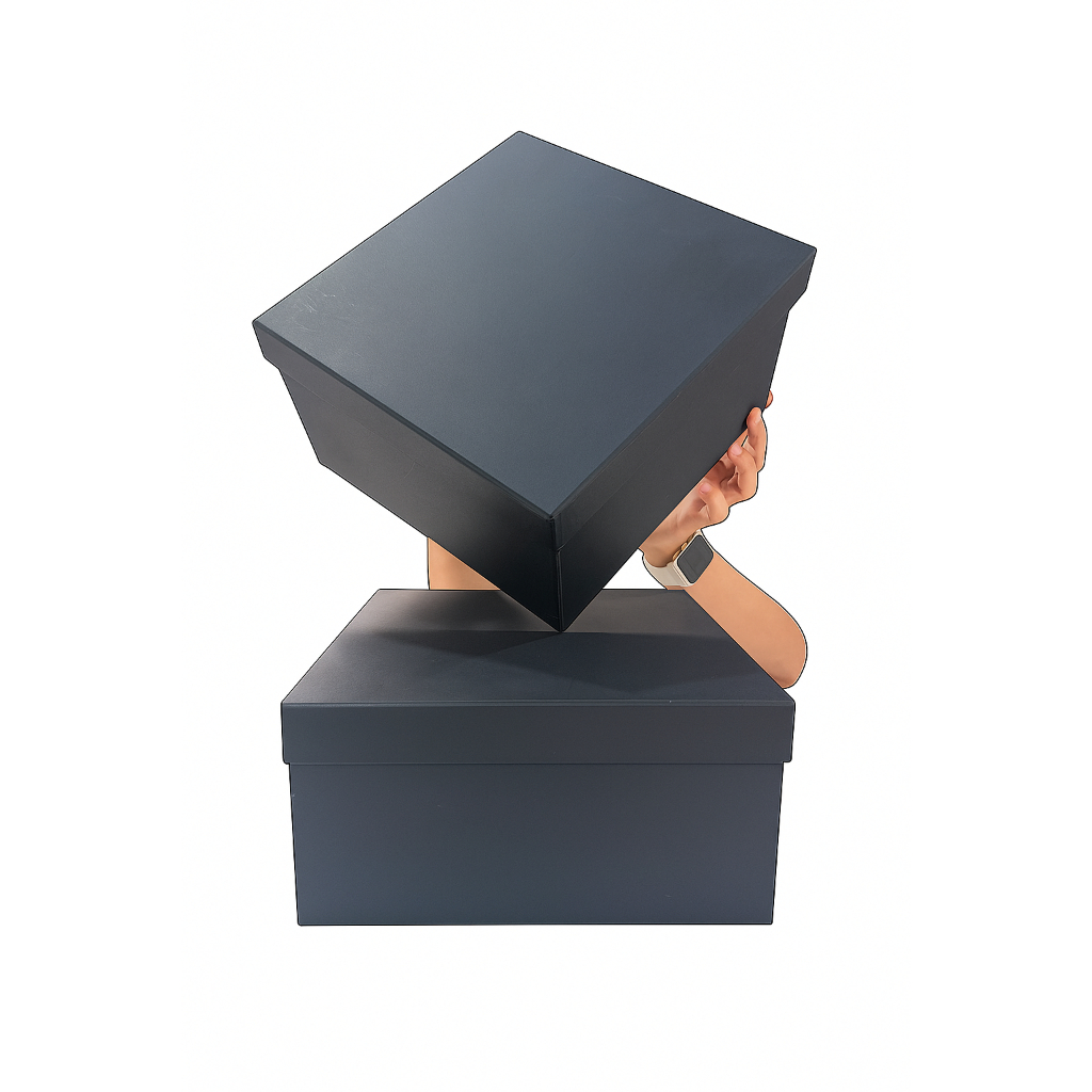 CAIXA PRESENTE RÍGIDA CARTONADA 30x30x14 ORGANIZADORA VARIAS CORES em Oferta na Shopee