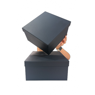 CAIXA PRESENTE RÍGIDA CARTONADA 30x30x14 ORGANIZADORA VARIAS CORES em Oferta na Shopee