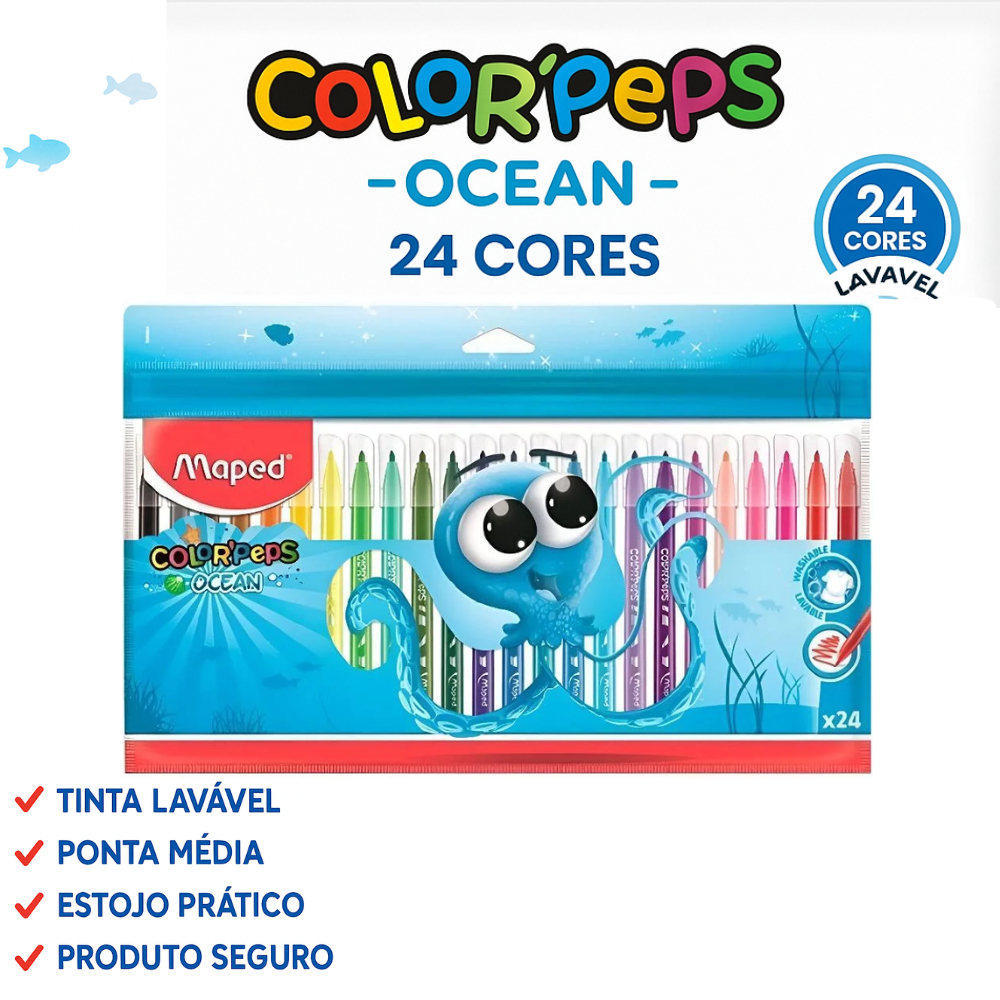 Canetinhas Maped Ocean: Onde Comprar | BuscaProdutos