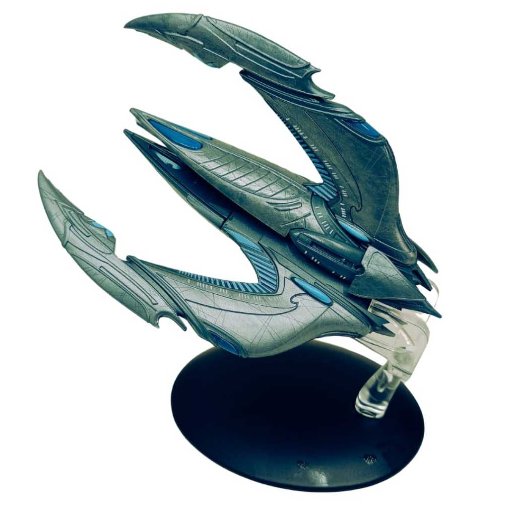 Nave Star Trek Fascículo Xindi Insectoid Warship - Edição 24 Nova com avaria.