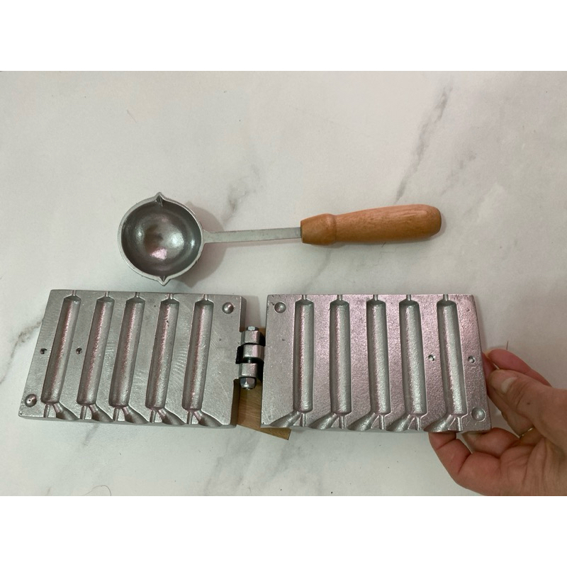 Forma Para Chumbada Canudo Tarrafa Rrde De Pesca + Concha