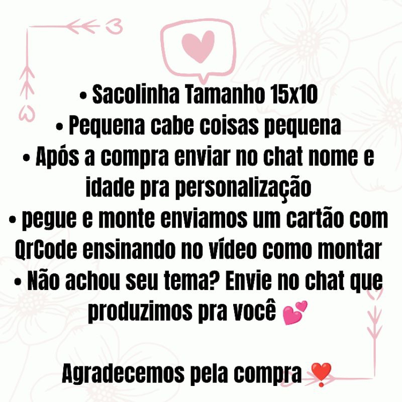 PEGUE E MONTE - Sacolinhas Frozen  personalizadas tamanho P/ lembrancinhas - Sacolinhas - Aniversário