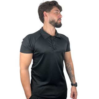 Polo Masculina Dry Fit Academia Camiseta Treino Fitness Casual em Oferta na Shopee