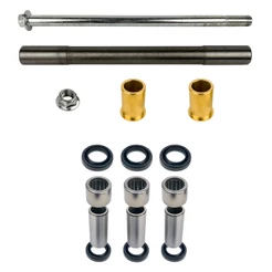 Kit Eixo Balança + Bucha Pro Link Lander 250 2013 A 2019 Com Bucha De Bronze