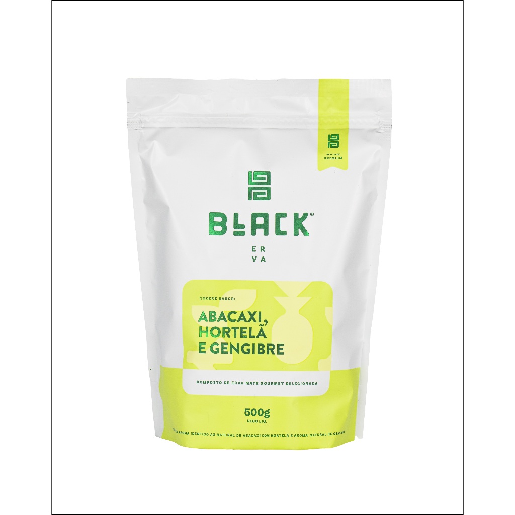 Erva Mate Abacaxi, Hortelã e Gengibre