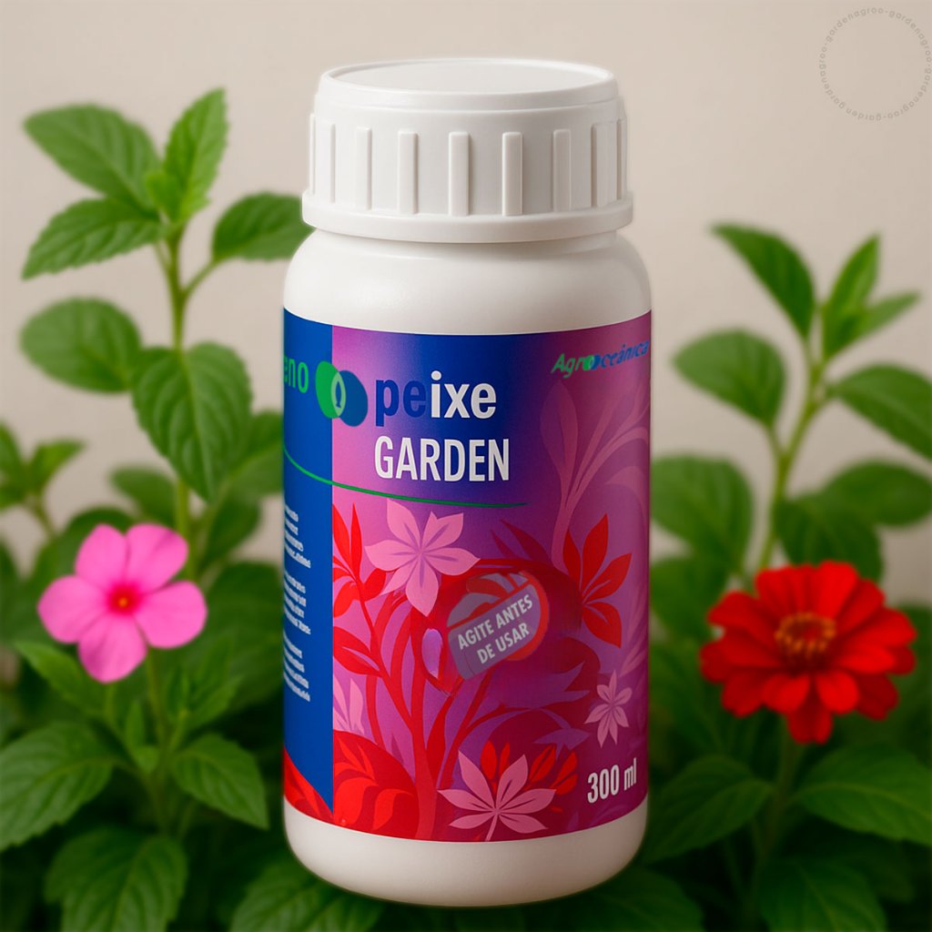 Amino Peixe Garden rende 150 litros adubo fertilizante natural para orquídeas, flores, cactos, samambaias