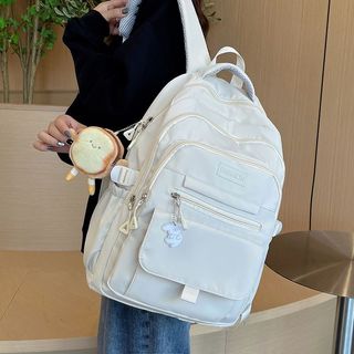 Mochila Bolsa Feminina Escolar Passeio Coreano Grande Capacidade Impermeável para trabalh…