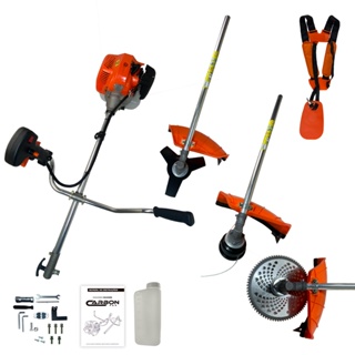 Roçadeira Bipartida a Gasolina 52cc 2,5HP com Disco 80 Dentes Carbon Fak em Oferta na Shopee