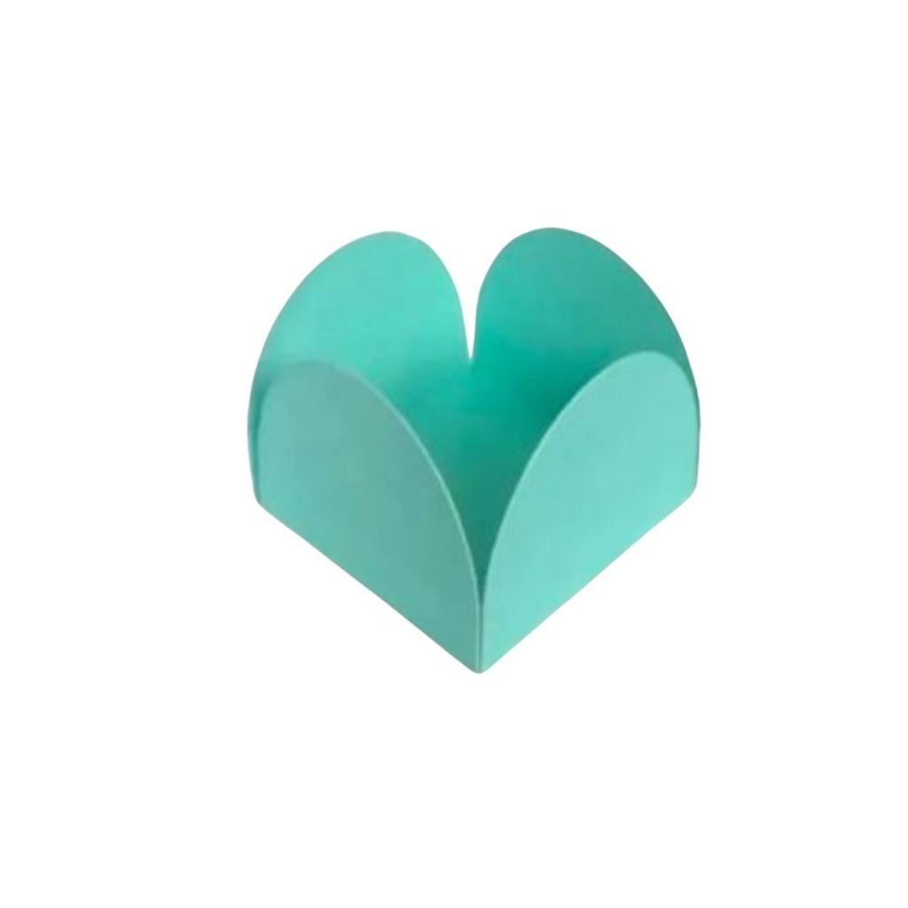 KIT  Forminhas Para Doces Azul TIFANI 4 Pétalas 10.93  (Nc Toys Simples)