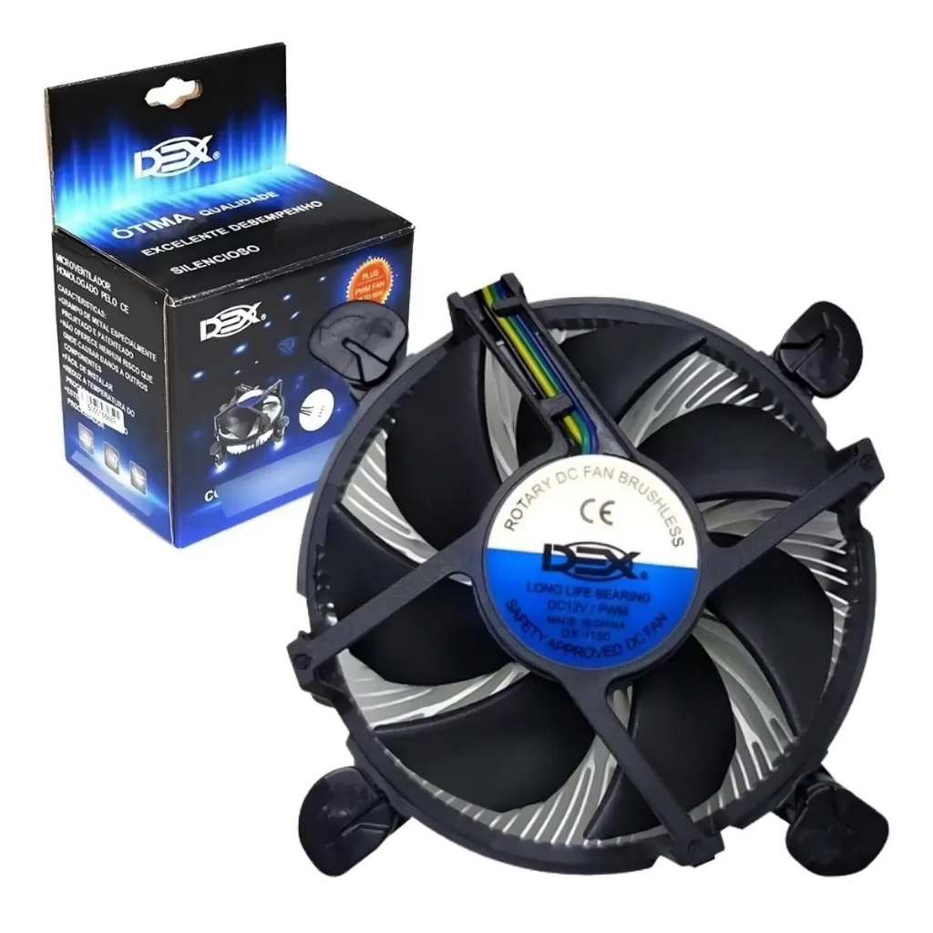 Cooler Para Processador Intel Socket 1150 Core 95w Dex Dx-1150