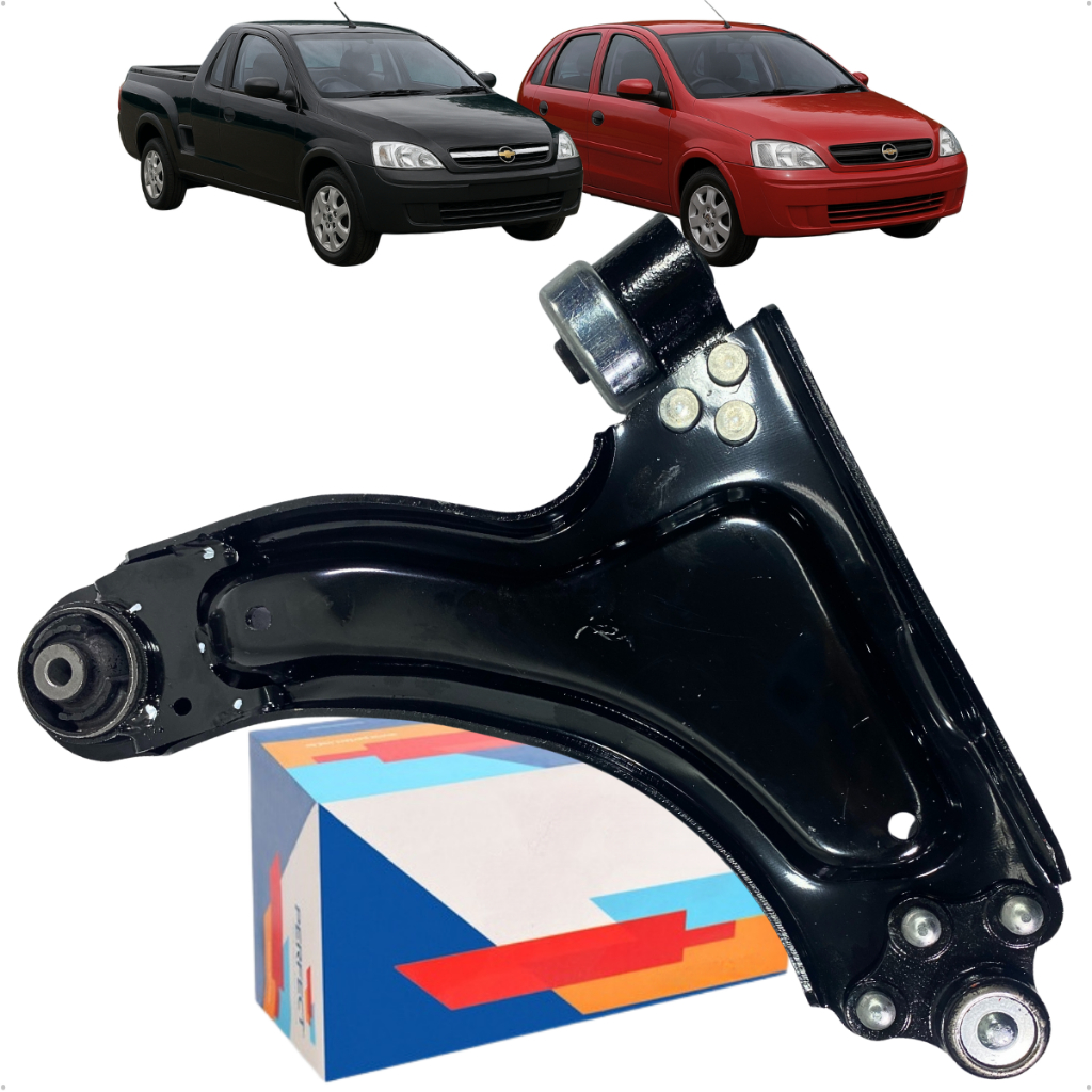 Bandeja Balanca Dianteira Esquerda Pivo Corsa Sedan Montana 2002 Á 2012 em Oferta na Shopee