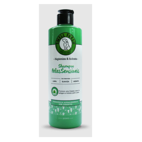 Shampoo Pet Peles Sensíveis Smell Fresh 500ml - Aloe Vera