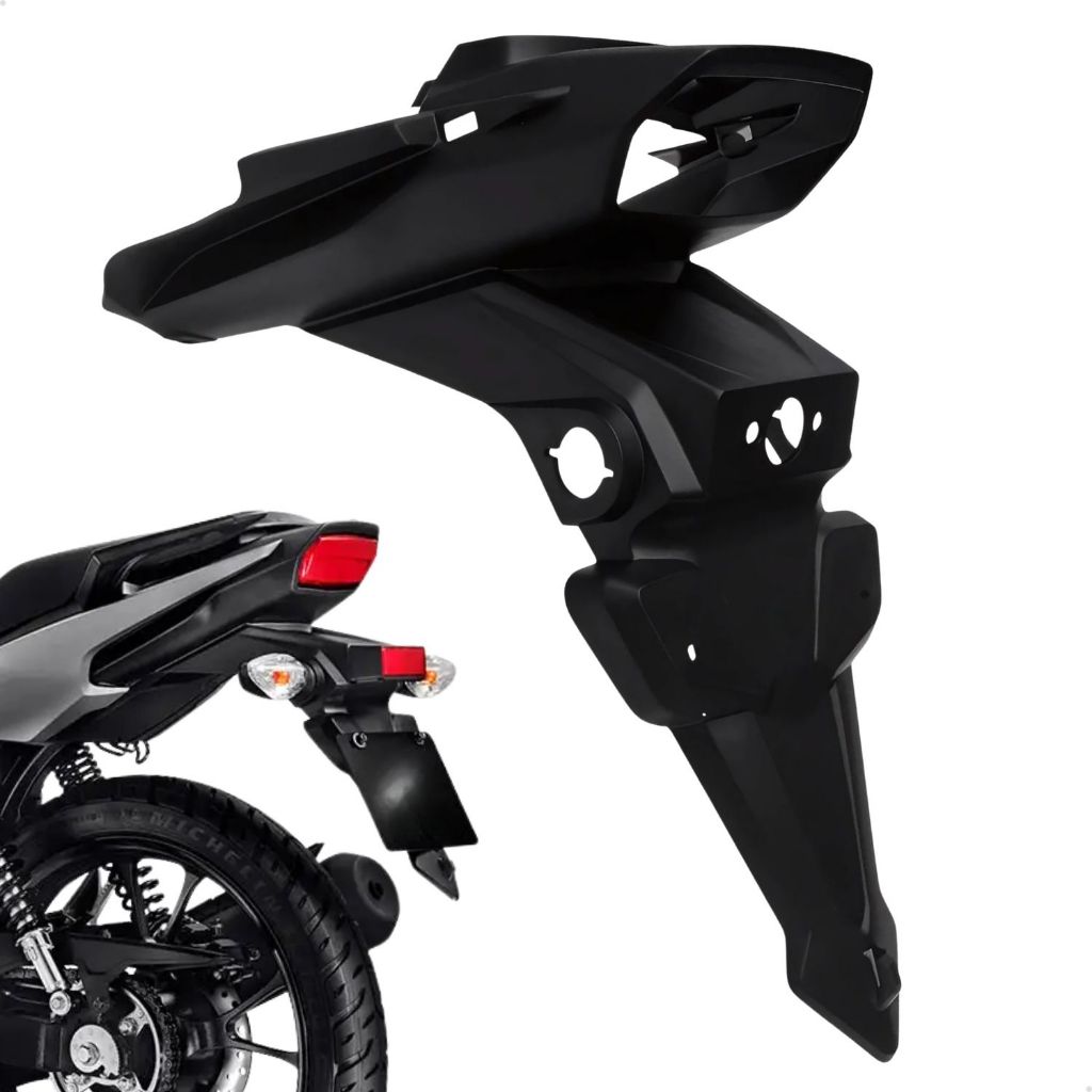 Suporte Placa Paralama Traseiro Fan Titan Start Cargo 160 Ano 2025 em Oferta na Shopee
