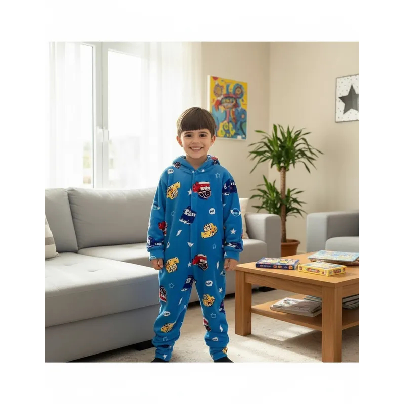 Kit 2 Macacão Pijama Bebê Soft Inverno Menina e Menino Estampas 3D Varias Estampas