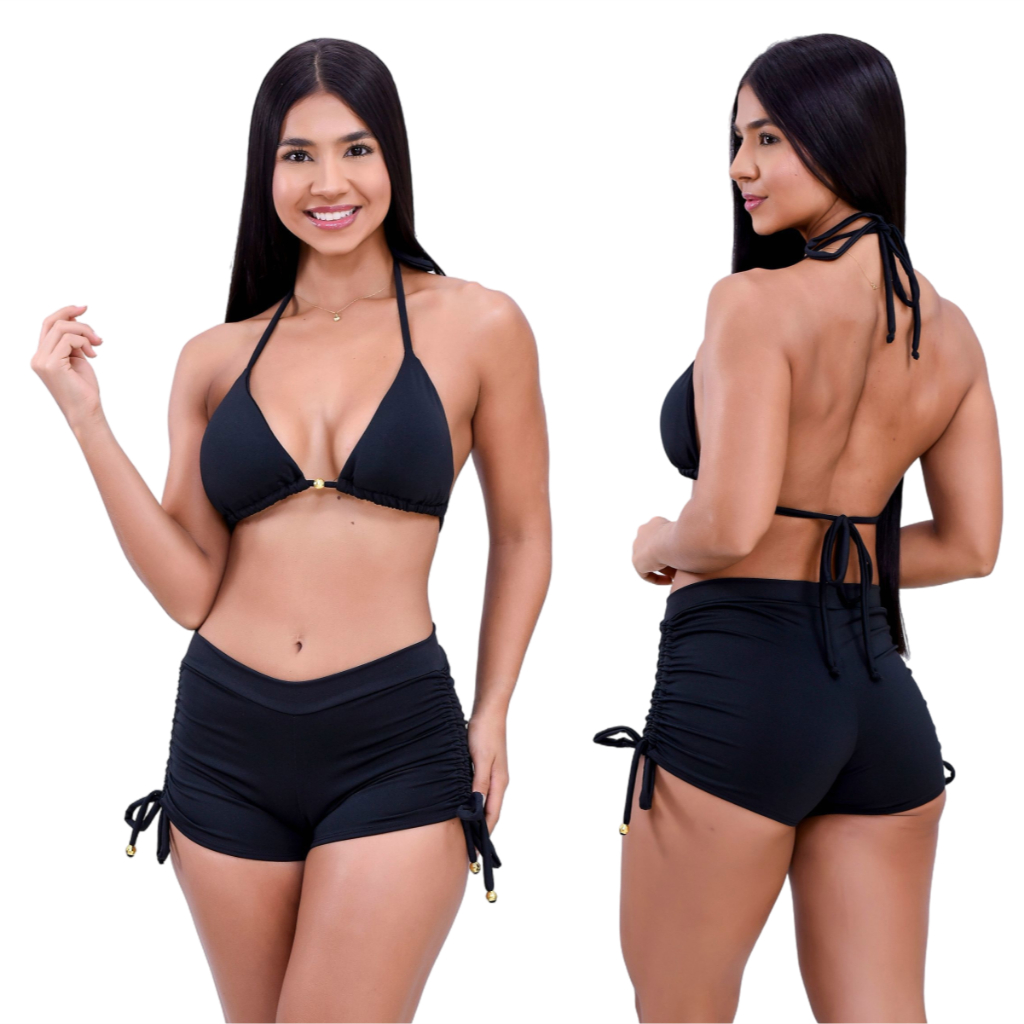 Conjunto Biquíni e Shortinho Sukini Suplex com Bojo Removível Envio Imediato