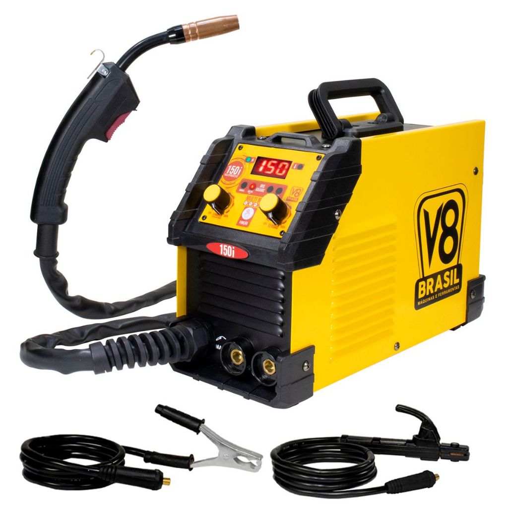 Máquina De Solda Multiprocesso 150I Bivolt - V8 Brasil em Oferta na Shopee