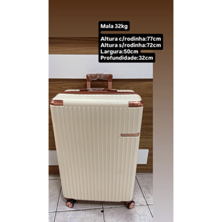 Mala de Viagem Despachar ABS Rígida Rodinhas 360° Cadeado Segredo Despacho Avião em Oferta na Shopee