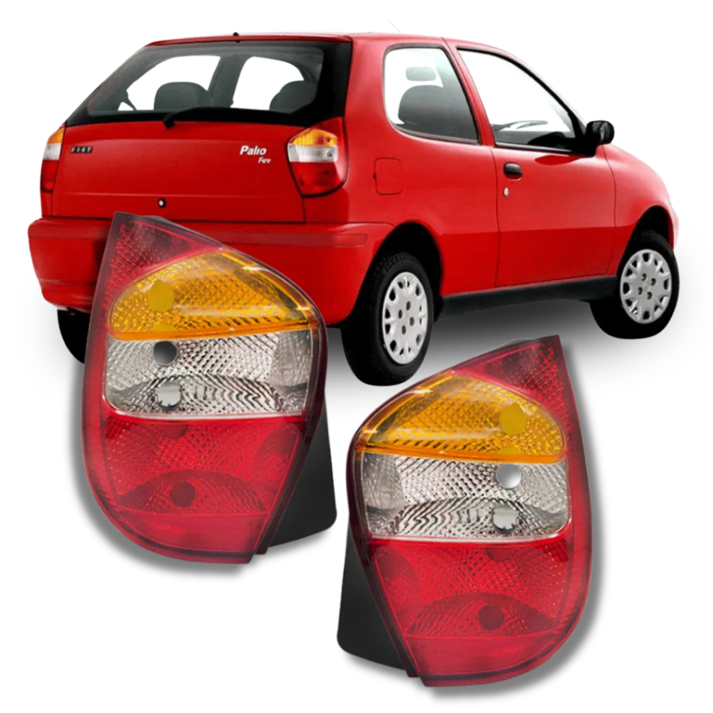 Lanterna Traseira Palio Fire 2001 2002 2003 Tricolor em Oferta na Shopee