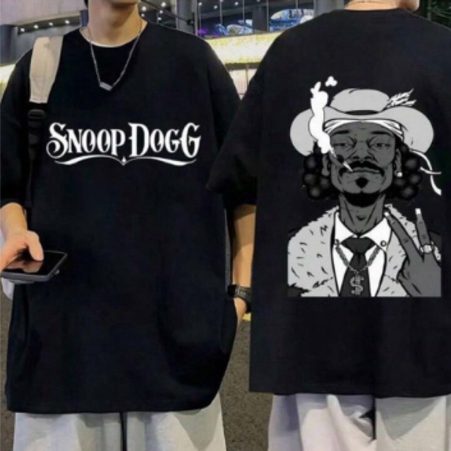 Camiseta Street Cantor Snoop Dogg Rapper Hip Hop Fãs Style Moda De Rua Streetwear Moda Urbana Unissex Top