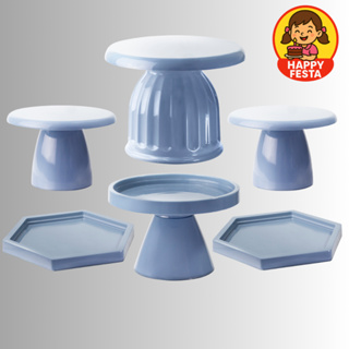 Kit Festa 1 Boleira Romana, 1 Boleira Redonda 20x11, 2 Mini Sextavada, 2 Mini Cogumelo em Oferta na Shopee