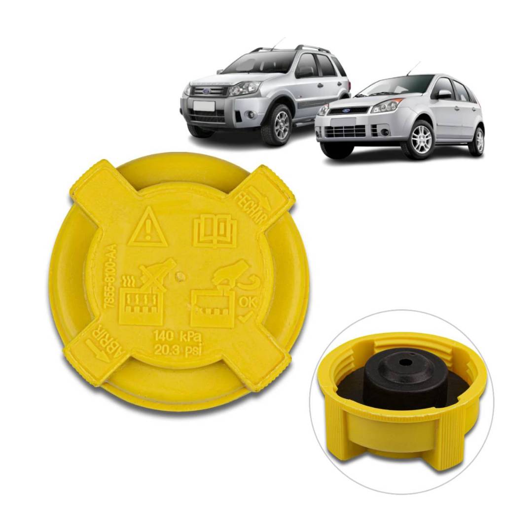 Tampa Reservatório De Água 1ª Linha Ford Fiesta Zetec Rocam em Oferta na Shopee