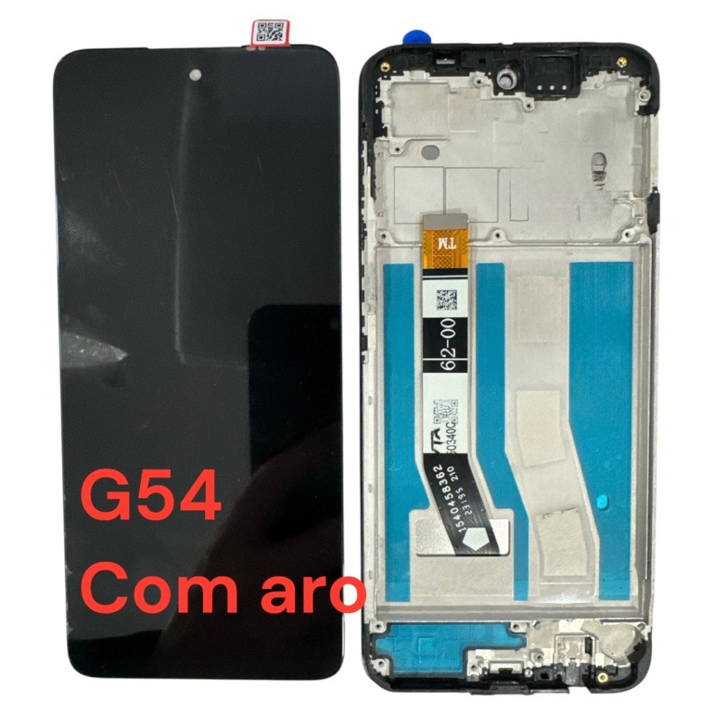 Tela Display Frontal lcd Compatível Motorola G54 Com Aro ORIGINAL