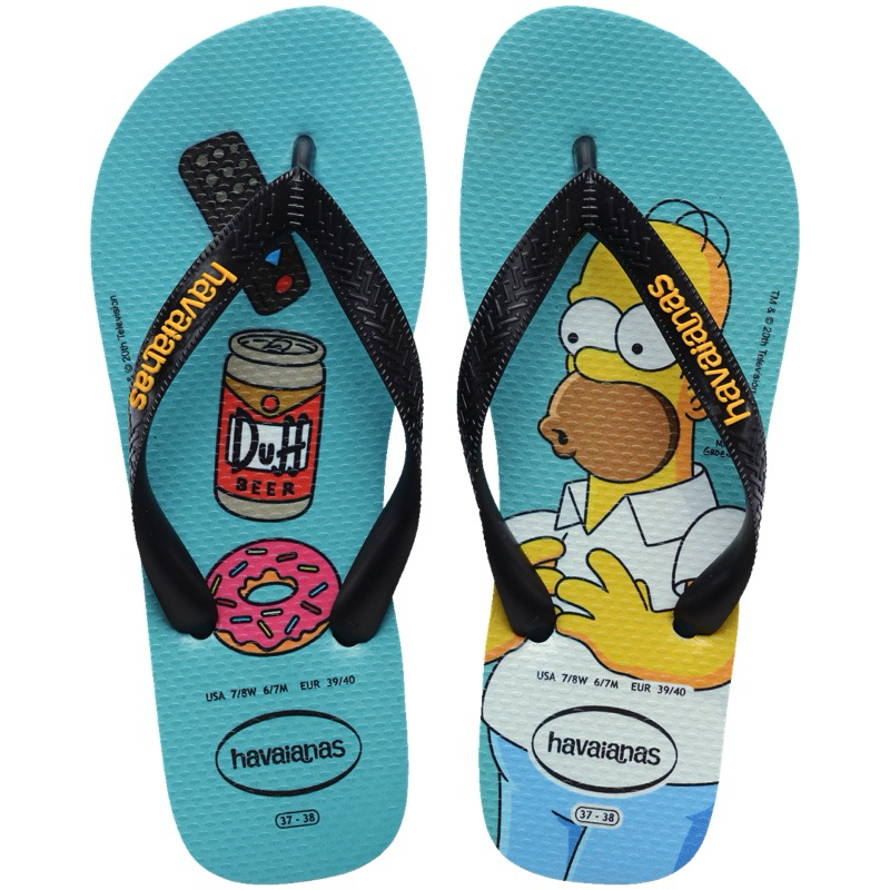 Chinelo Havaianas Simpsons (Homer Simpson)