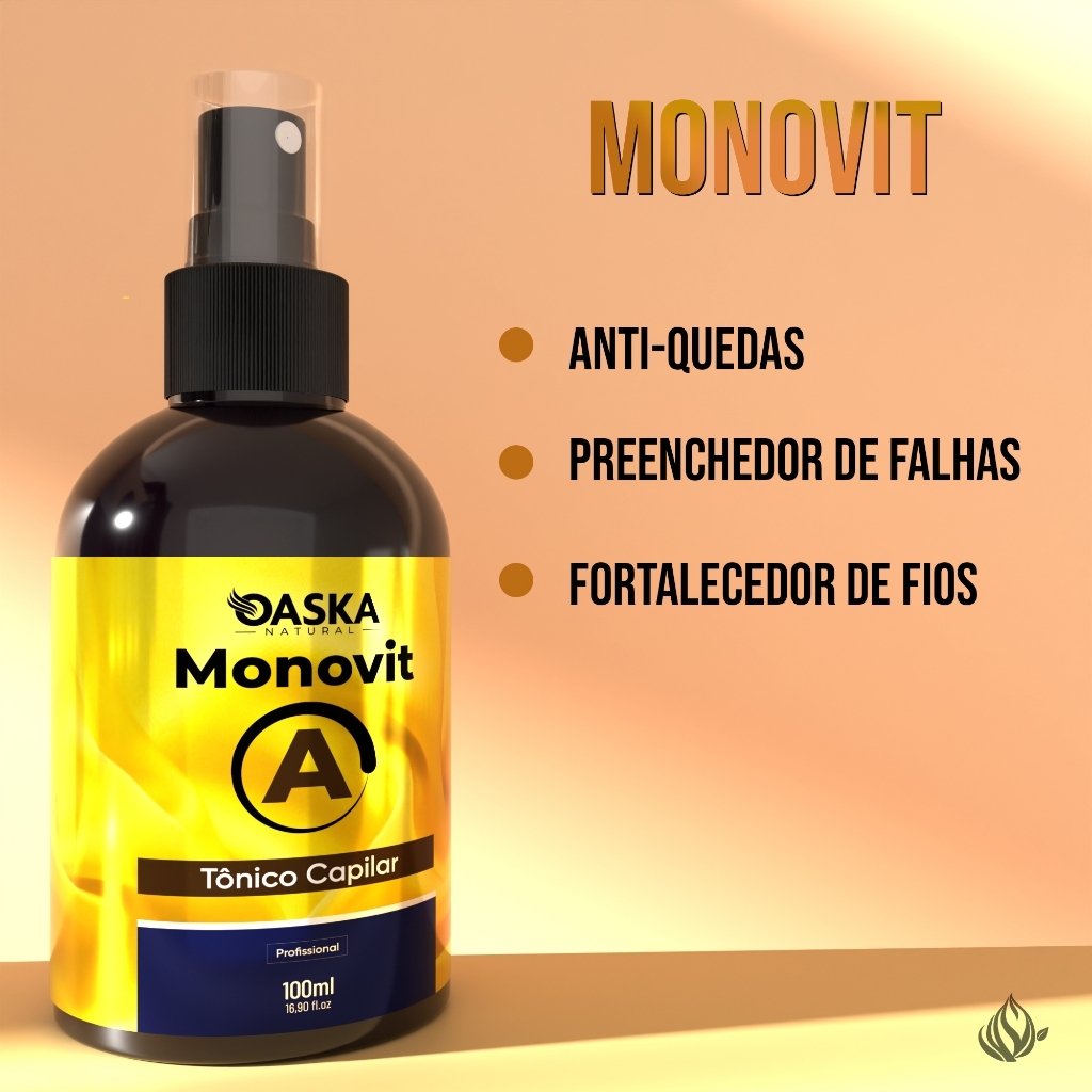 Tonico Capilar Monovit Crescimento Capilar Anti Queda De Cabelo