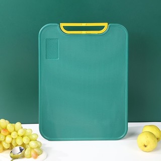 Tábua De Corte Antibacteriana À Prova De Mofo 35cm Com Suporte Em Pé Para Cozinha