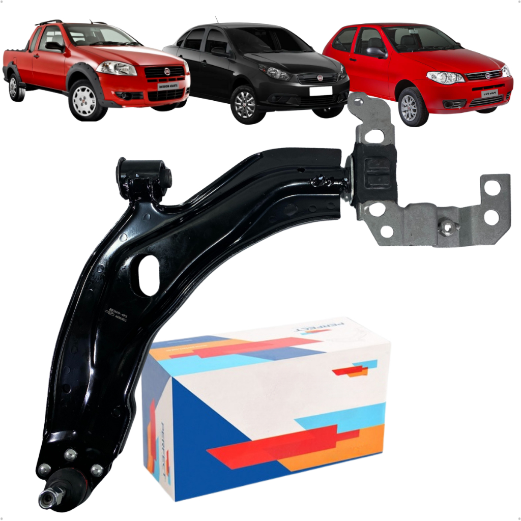 Bandeja Balança Dianteira Pivô Lado Esquerdo Palio Siena Strada 2001 Á 2016 em Oferta na Shopee