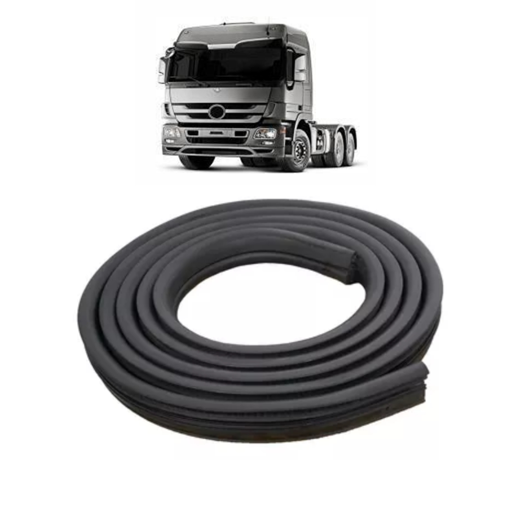 Borracha Vedação Porta Externa Mercedes Benz Actros Adesivada