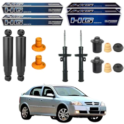 KIT 4 AMORTECEDOR ASTRA 1998 A 2012 NAKATA + KIT