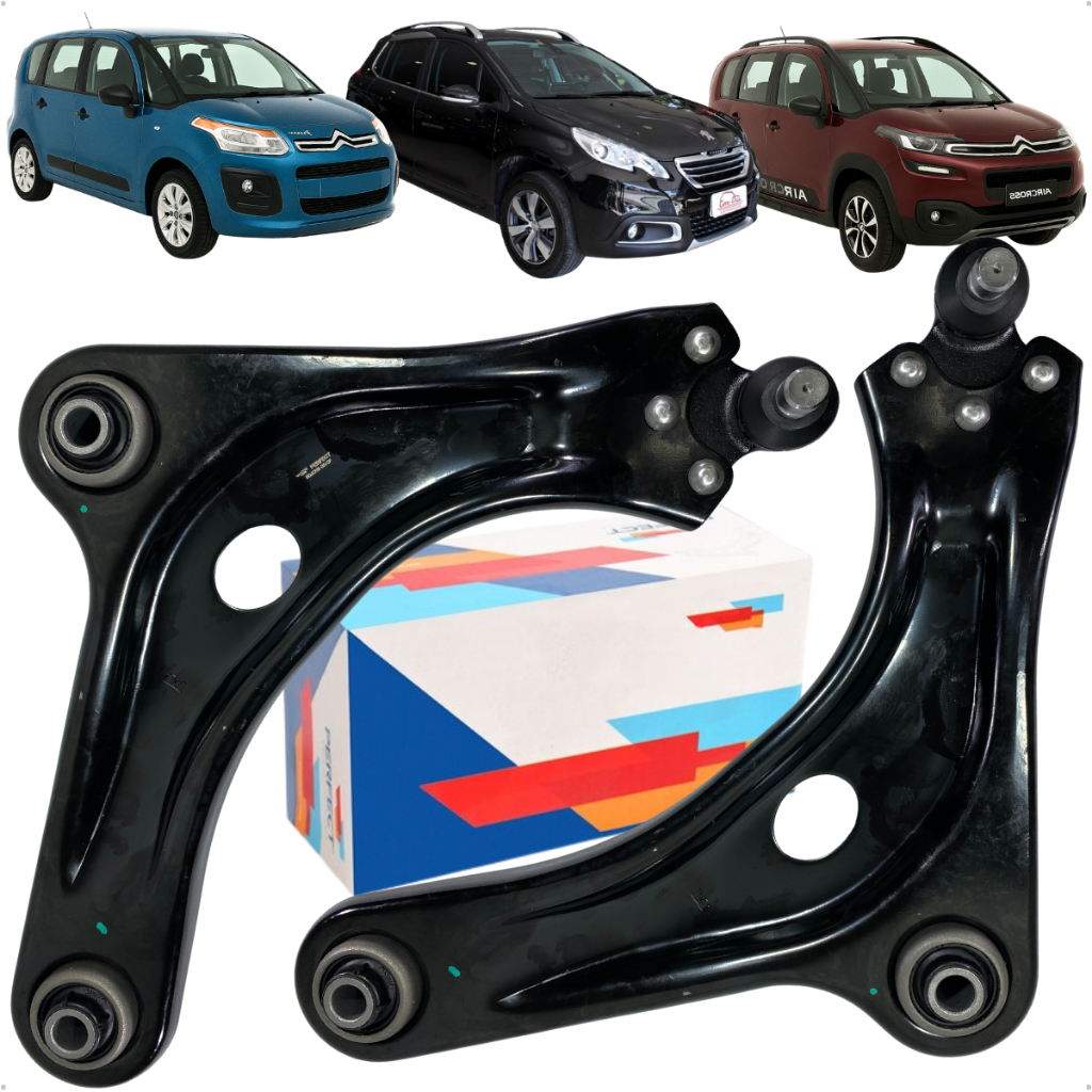 Par Bandeja Balanca Pivo Completa 2008 Aircross C3 Picasso em Oferta na Shopee