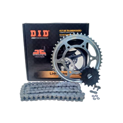 KIT RELAÇÃO TRANSMISSAO DID SUZUKI GSX-R 750 W SRAD 2011 A 2016 ( 525VX3 X 116ZB ) COM RETENTOR