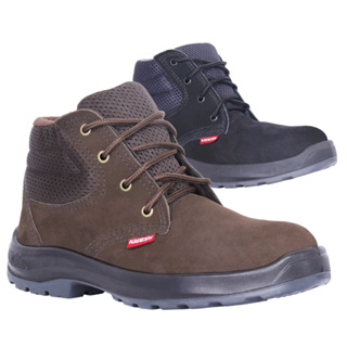 Bota Botina de Segurança Trabalho EPI Kadesh Couro Nobuck Bico PVC Original com CA em Oferta na Shopee