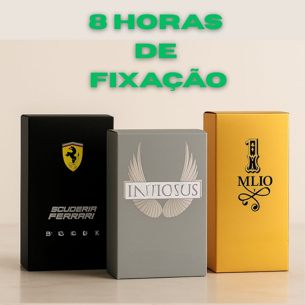 Perfume Masculino Forte Importado Extra Fixação os Mais Vendido
