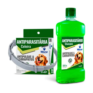 KIT SHAMPOO + COLEIRA  DUGS + USO VETERINARIO em Oferta na Shopee
