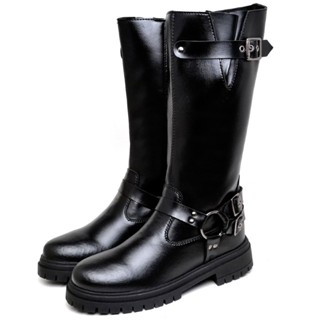 Bota Feminina Cano Dubuy Alto Tratorada Preto Taylor 1820DB em Oferta na Shopee