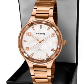 Relógio Seculus Feminino 77252LPSVRS2 em Oferta na Shopee