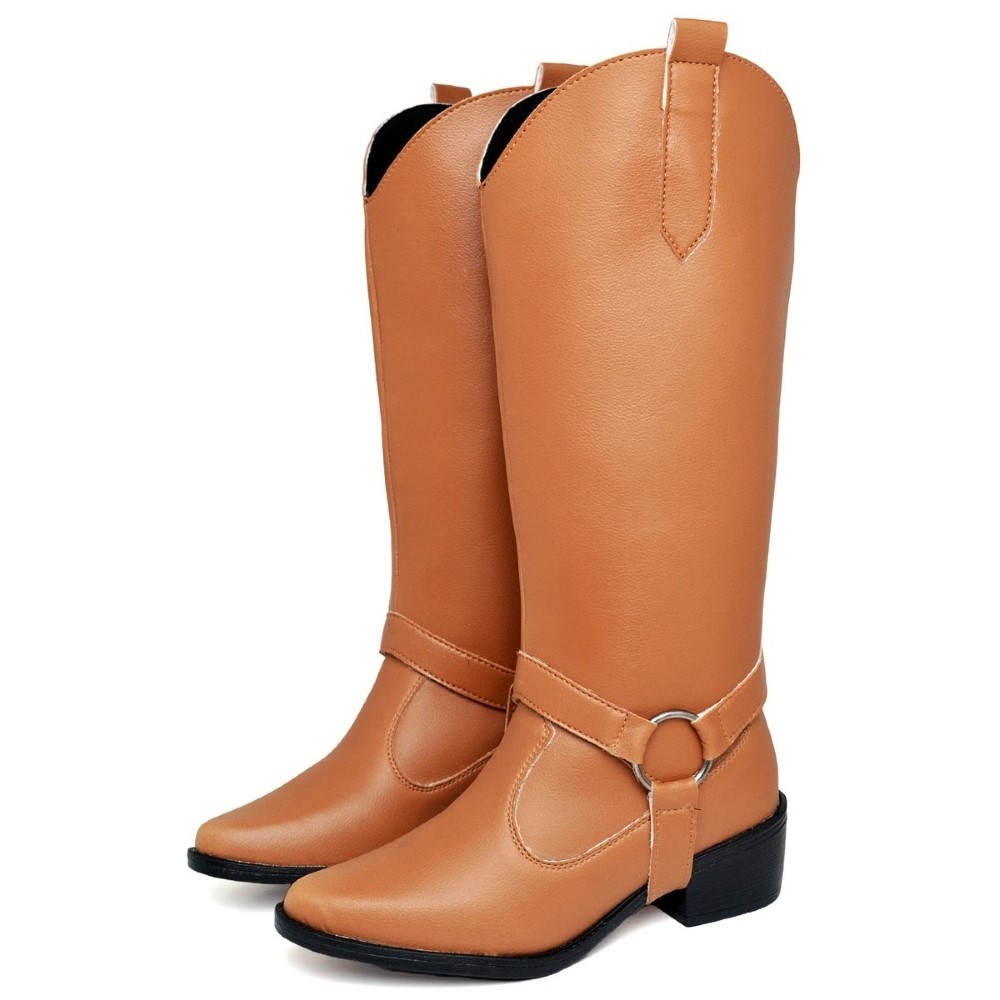 Bota Feminina Country 2 em 1 Dubuy Caramelo MORGAN 1706DB em Oferta na Shopee
