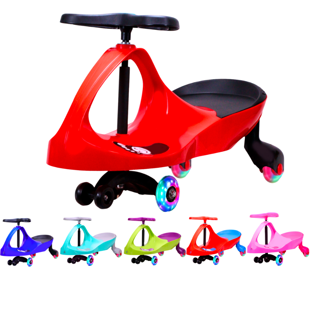 Carrinho Rolimã Zig Zag Car 360 Roda Led Infantil - Castela em Oferta na Shopee