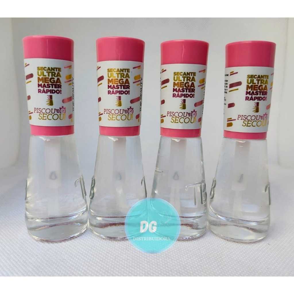 Kit com 4 Secantes Com Silicone Piscou Secou Top Beauty em Oferta na Shopee