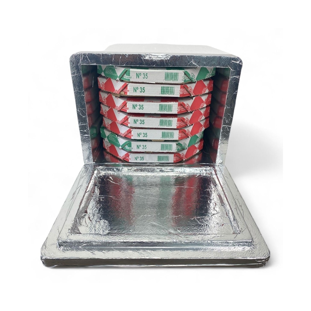 Caixa isopor 45 L térmica para bag espetos bebidas pizzaria laminado e sem laminação em Oferta na Shopee