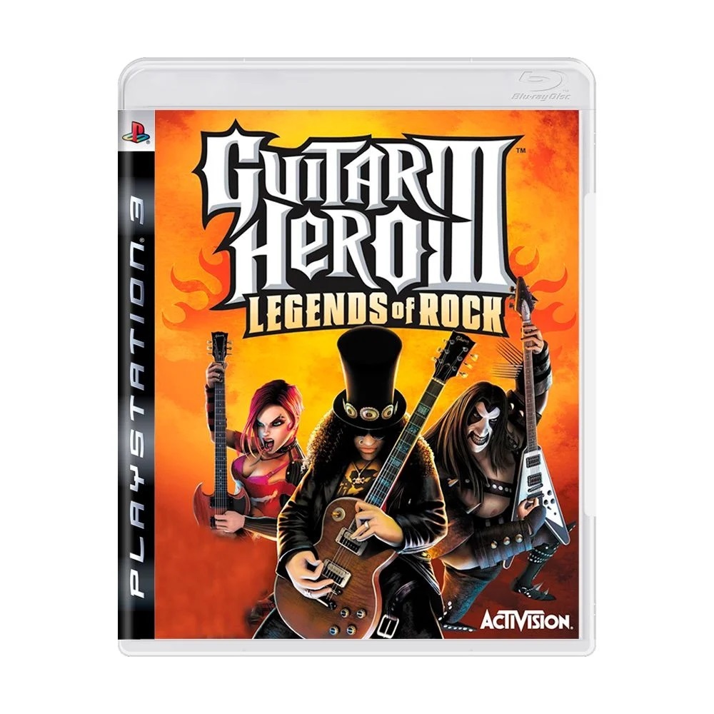 Guitar Hero III Legends of Rock PS3 COM HEN